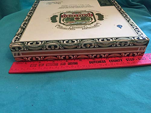 Compatible With Vintage Arturo Fuente Chateau Fuente Natural Wooden Cigar Box Empty #TOP4