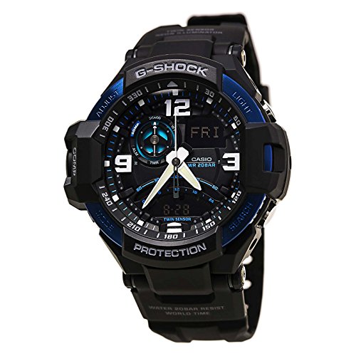 Image of G-Shock GA1000-2B Master of Gravity Stylish Watch - Black /One Size