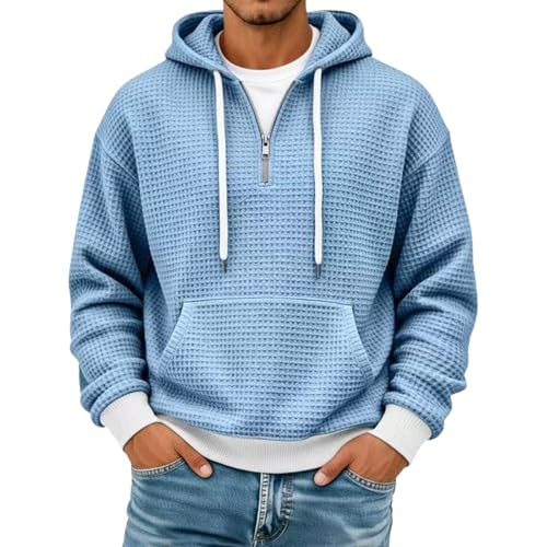 Sudadera con capucha hombre con proteccion solar anti UV y bolsillo