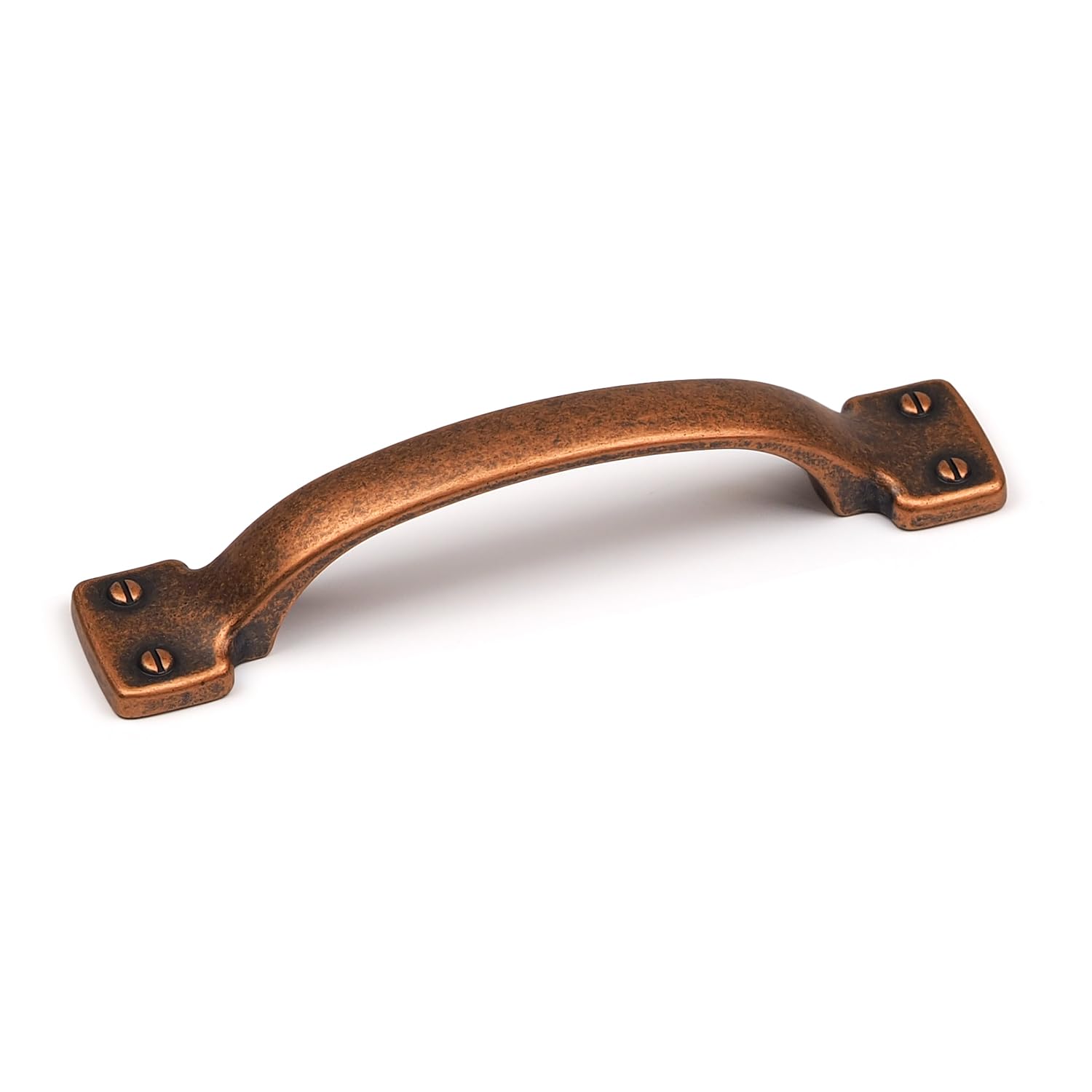 96mm Antique Copper Cupboard Handle Aged Rustic D-Bar Kitchen Cabinet Door Drawer Pull