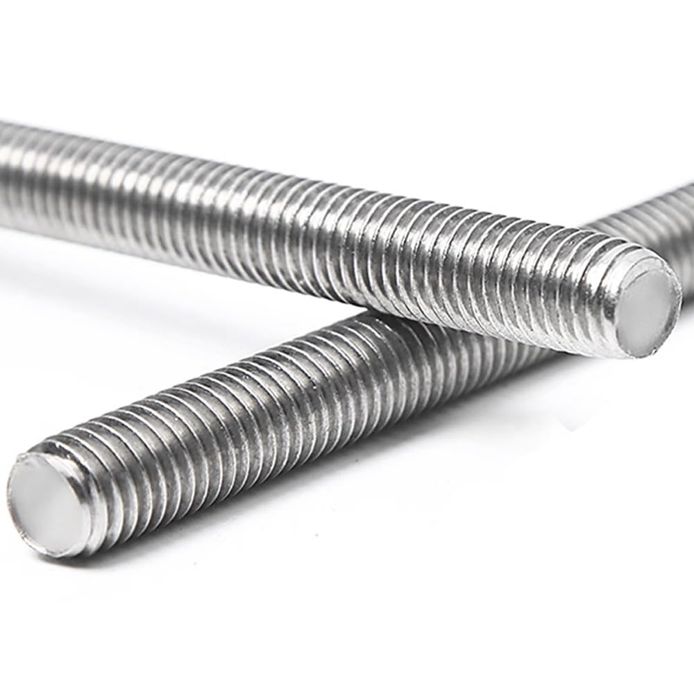 Photo 1 of 16-Inch Length,Stainless Steel Fully Threaded Rod,1/2" -13 Thread Size, Right Hand Threads, 304 Stainless Steel Threaded Screwand-Studs(2 Pieces)