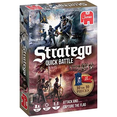 Diset Stratego Quick Battle Compact Strategy Game Cover