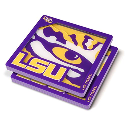 Image of YouTheFan NCAA NCAA 3D Logo Series Coasters
