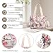 Imagen de FORRICA Bolsos Mujer Bolsa Bandolera Grande Bolsas de Hombro Impresión de Moda Damas Bolso Shopper Impermeable Bolsos de Mano para Mujer Multibolsillos Mariposa