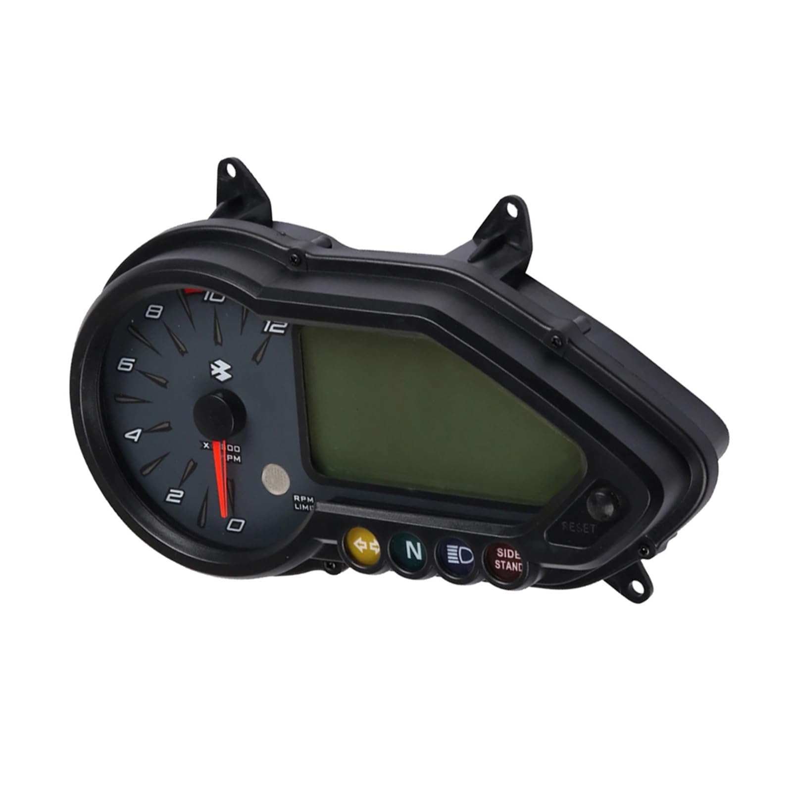 Obrotomierze motocyklowe Elektroniczny licznik kilometrów i prędkościomierz motocyklowy pasuje do BAJAJ PULSAR 135 150 160 180 220NS 2015-2018 Motocykla instrumenty