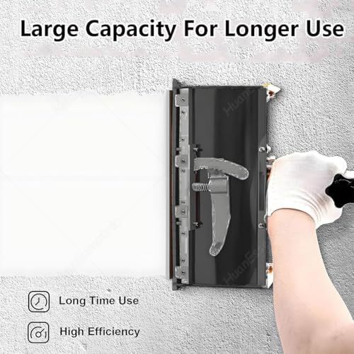 12" Wallboard Flat Box Tool - Drywall Plastering & Scraping Tool for Home Renovation, Sheetrock Application, Perfect for Wall Painting & Finishing