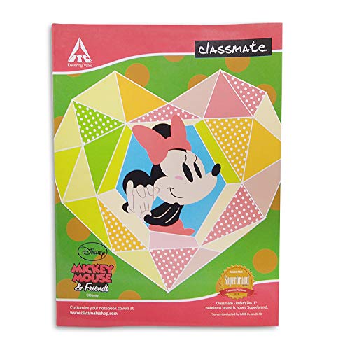 Image of Classmate Soft Bound Exercise Notebook - 24 x 18 cm, 172 Pages (Four Lines with Gap) | Four Lines with Gap