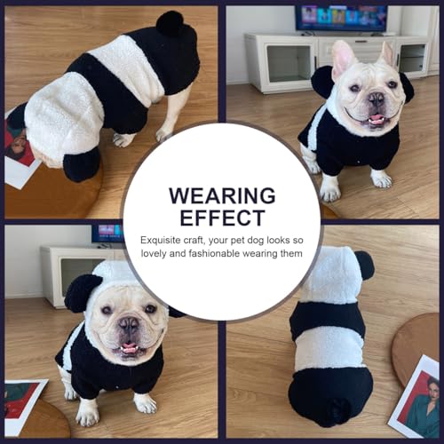 Disfraz Panda para Perro Pequeño Talla M miniatura 6
