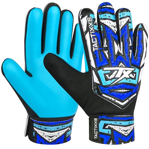 TACTIXXS Kids Soccer Goalie Gloves
