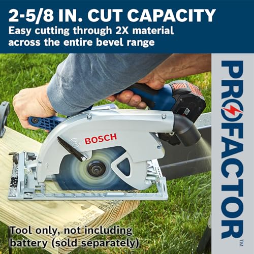 Image of BOSCH GKS18V-26LN PROFACTOR 18V 7-1 /4 In. Blade-Left Circular Saw (Bare Tool)