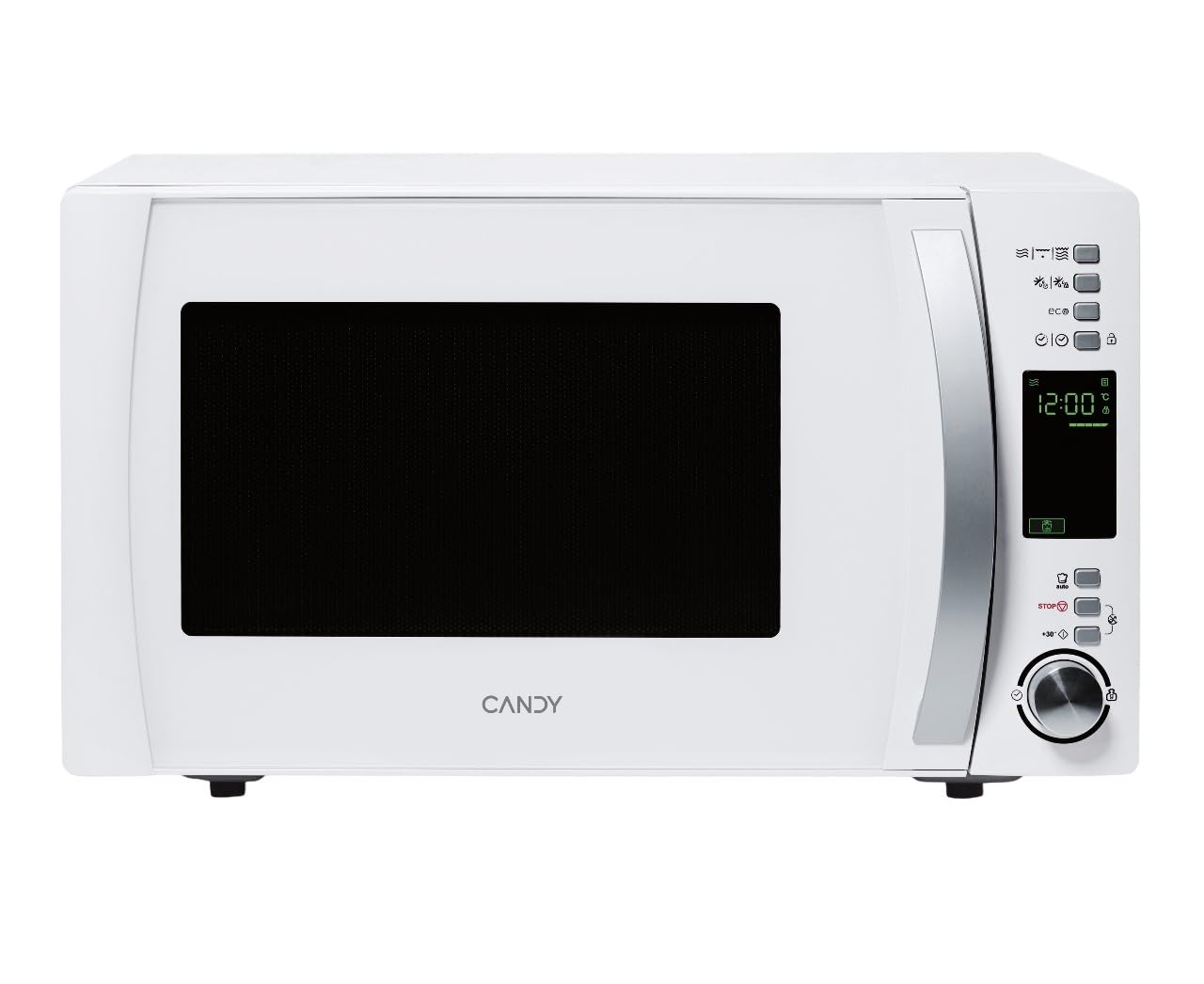Candy CMXG25DCW Microwave with Grill and Cook in App, 25 L, 40 Automatic Programs, 1450 W, White