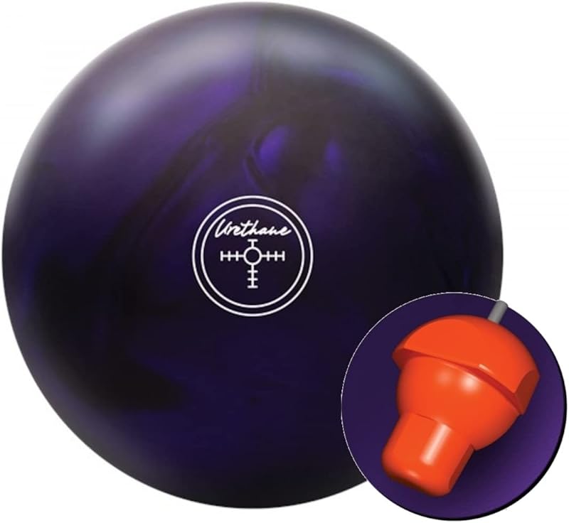 The Purple Hammer urethane bowling ball — control pick for short patterns
