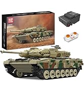 Amazon.co.jp: Mould King 20020ハイテクMOCヒョウ2戦車積み木おもちゃ