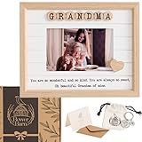 Bower Barn Best Grandma Gifts for Mother's Day- Grandma Picture Frame - Birthday Gifts for Grandma f