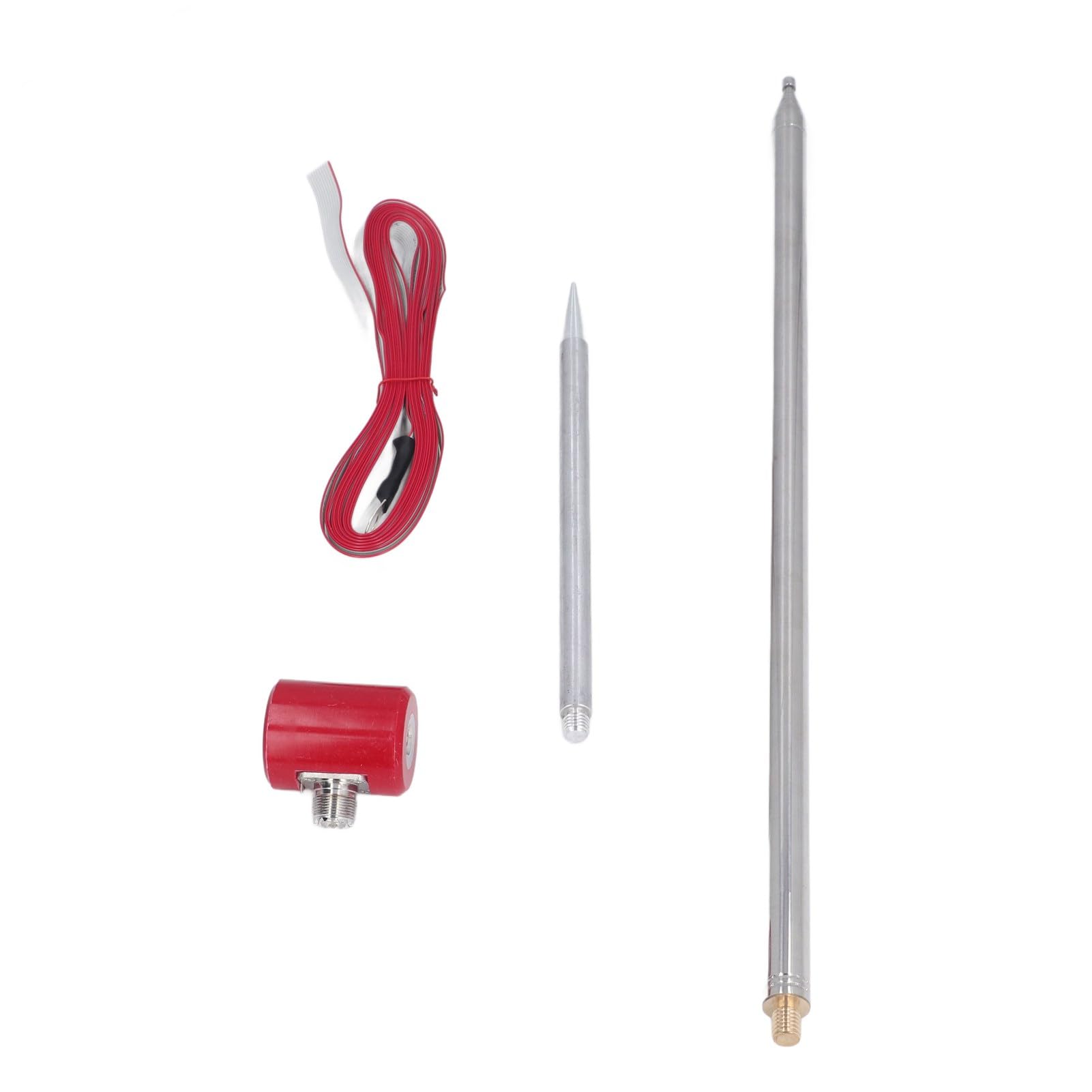 Antenna HF QRP 14 a 30 MHz 300W 5M 16,4 Piedi Acciace in Acciaio Inossidabile per Stazione Radio