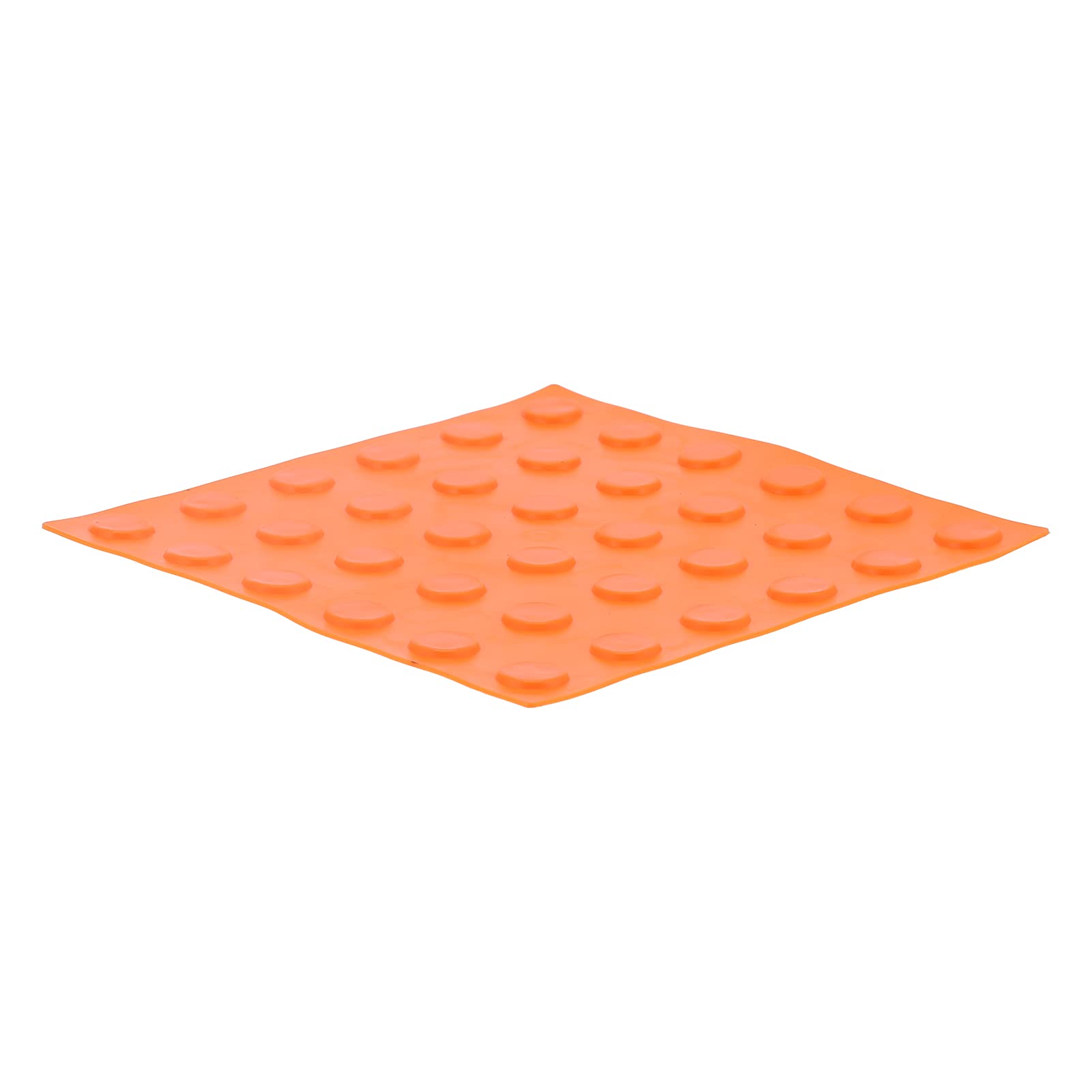 Gonetre Baldosas Táctiles de Caucho para Aceras, Antideslizantes, Ciegas, con Textura Antideslizante, para Pasajes de Metro y Centros Comerciales, Material de Caucho Duradero, 39,2 X 39,2 (Punteado)