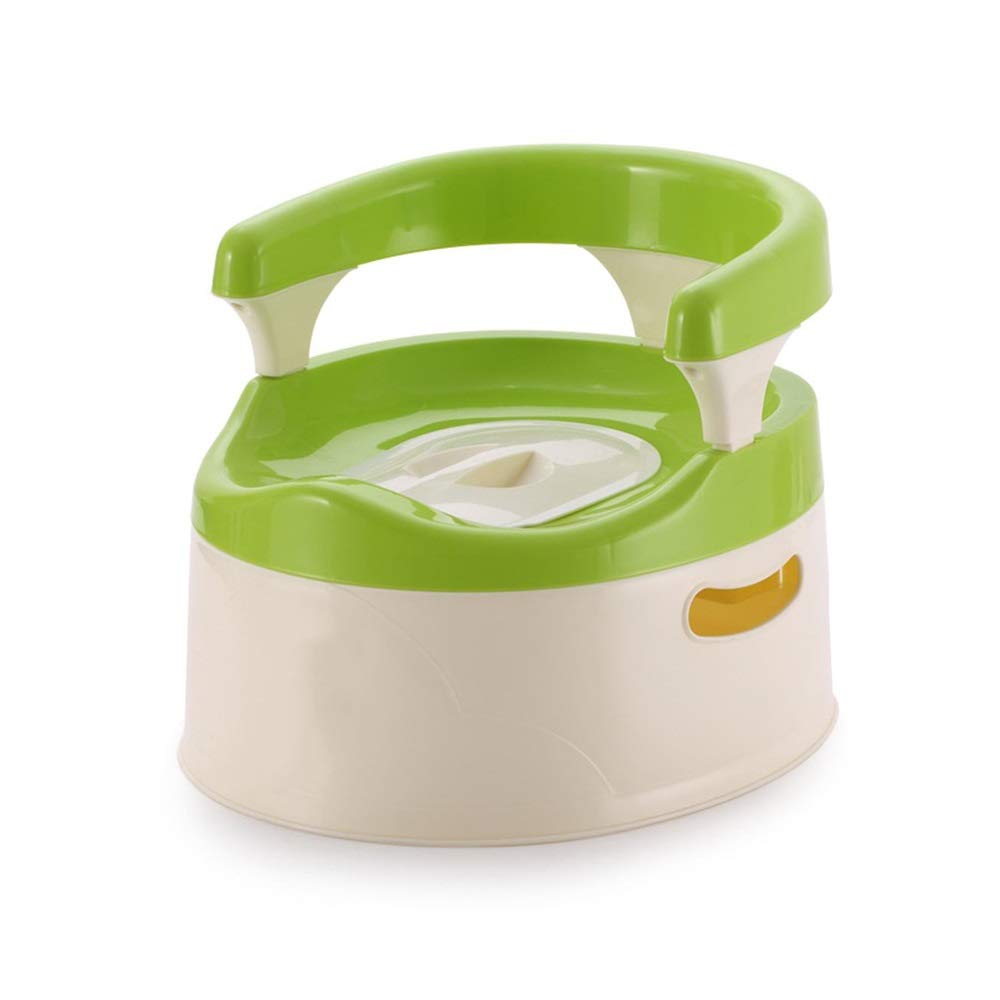 Vaso per bambini Vasino morbido Vasino da strada in plastica Vasino per neonati Vasino per neonati WC sicuro per bambini Vasino per allenatore Sedia per seggiolino(Blue,White)