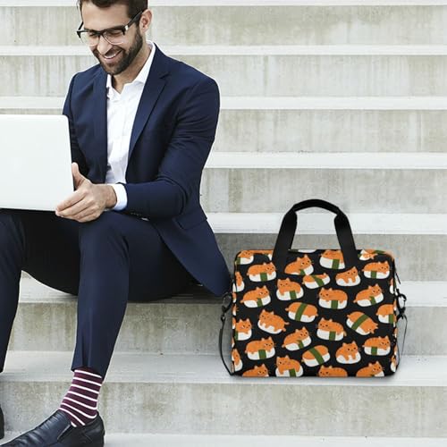 Funda portátil para laptop 15.6 pulg con asa y correa miniatura 3