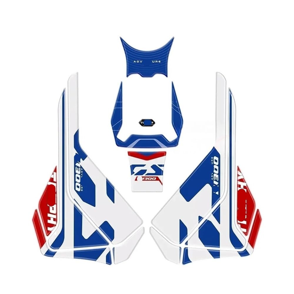 Kit réservoir en résine autocollante R1300GS protection gel 3D
