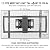 HumanCentric Heavy Duty Full Motion TV Wall Mount for 60-100" TVs, 176lb Capacity, 15° Tilt, 45° Swivel, 24" Extension, Max VESA 900x600mm, Flat or Curved, for Wood or Concrete, Hardware Included