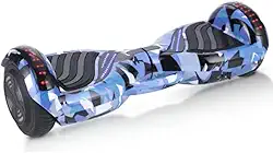 Hoverboard Baka Sport 6,5" Skate Elétrico com Bluetooth e Caixa de Som-AZULCAM