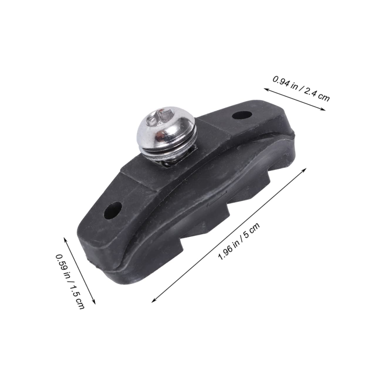 Sosoport Bremsbelagsatz Fahrradbremsbeläge Bremsbeläge Fahrrad Pads Teile Unterlage Fahrradbremse Bremsbeläge Für Fahrrad Bremsen Für Fahrräder Rennradbremsbeläge Schwarz