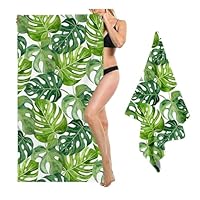 Toalla De Playa De Hoja De Palma, 90 X 180 Cm, Toalla De Baño