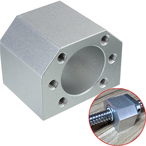 Ball Screw Nut Seat Bracket Holder Ball Nut Housing Bracket Mount For