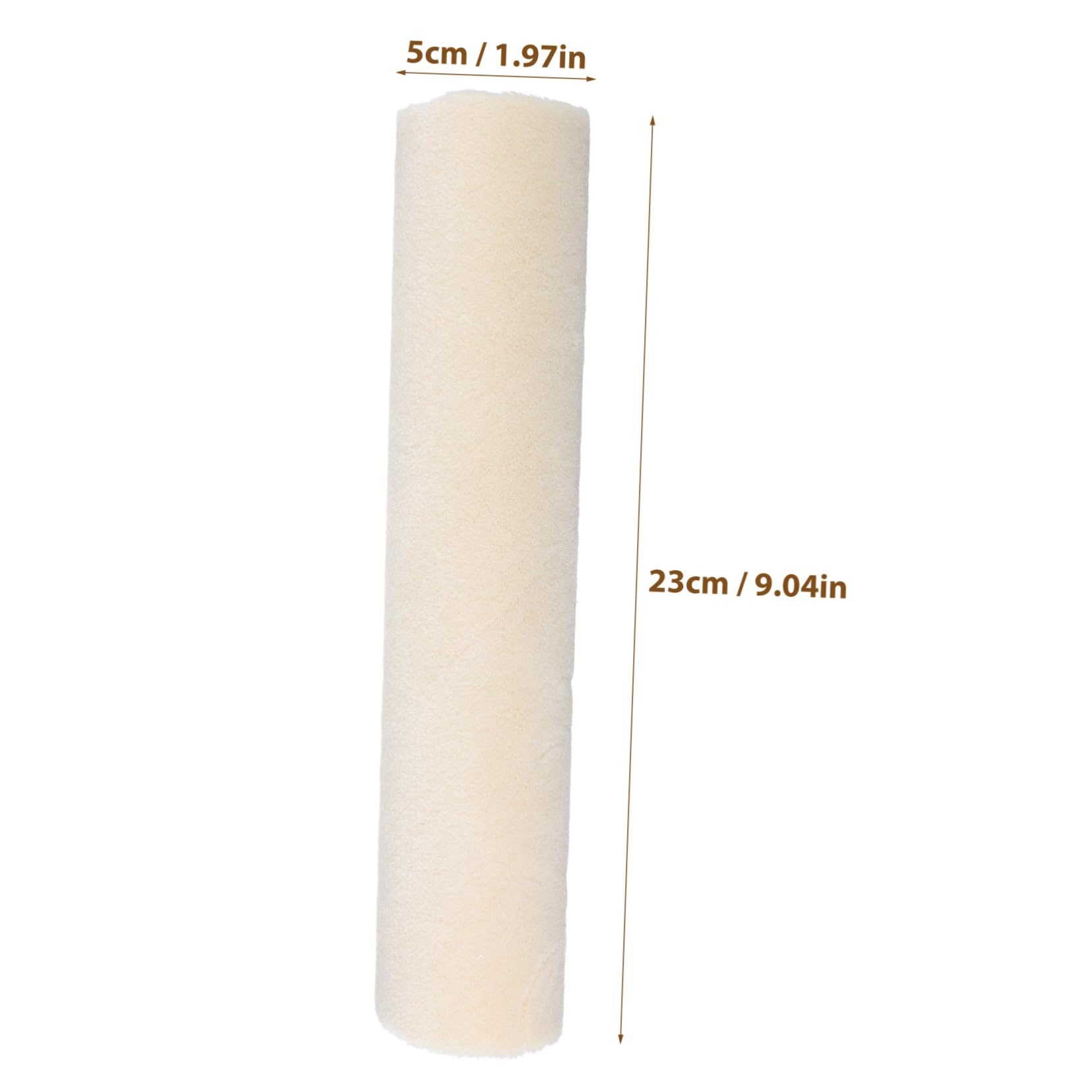 DOITOOL 6-teiliges Woll-farbroller-set 38 Mm Innendurchmesser Ersatz-flor Einfach Zu Installieren Sauberes Farbset Für Große Wandmalereien