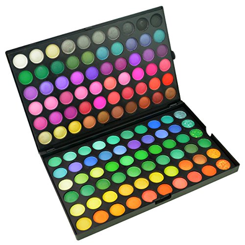 Blue Glimmer Colored Contact Lenses - Jmkcoz Eye Shadow 120 Colors Eyeshadow