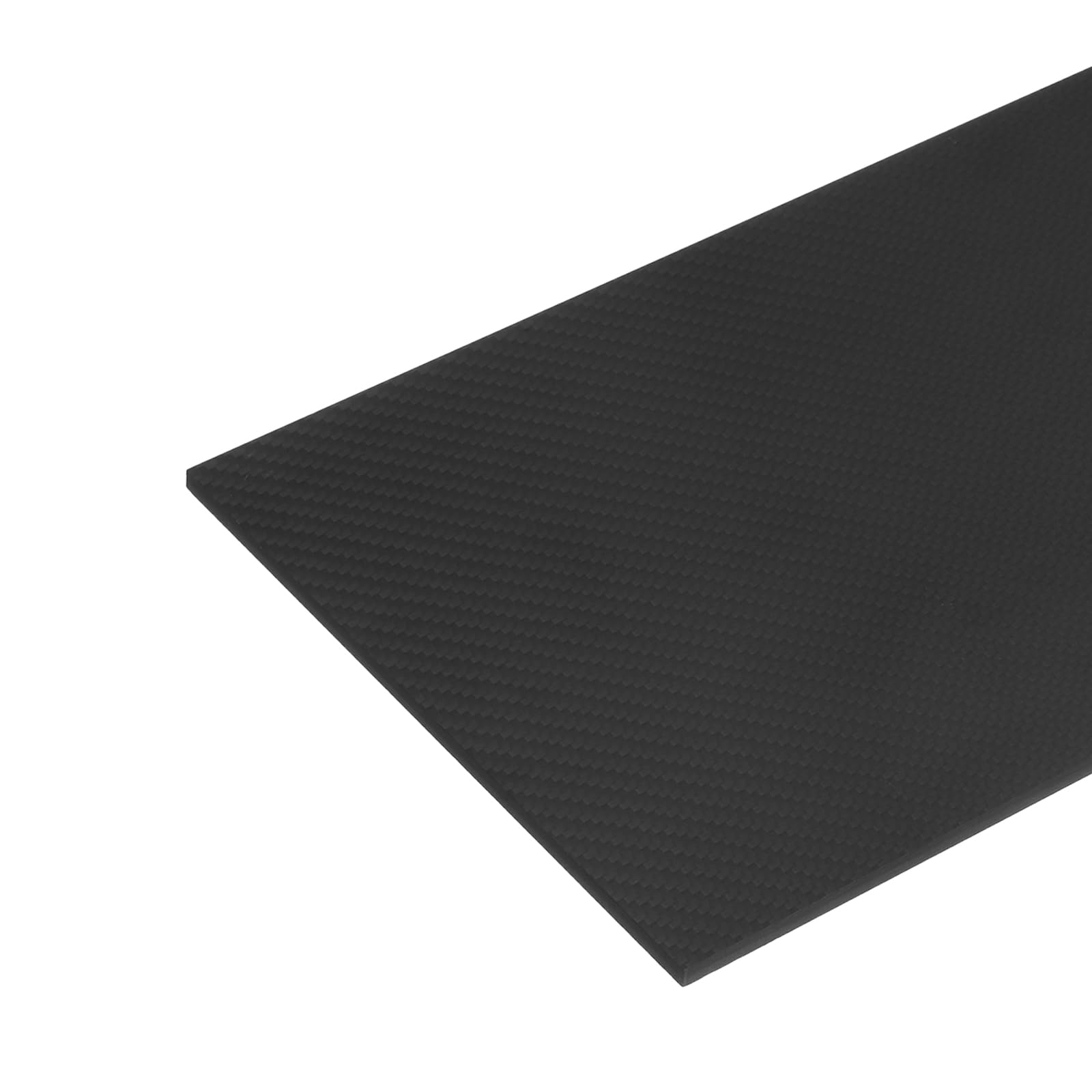 QUARKZMAN 1Pz Lamina in Fibre di Carbonio 300×200×6mm Superficie Brillante Piastra in Fibre di Carbonio Forgiato Pellicola Adesiva Tessuto Piatto per Aquiloni Aeroplani RC