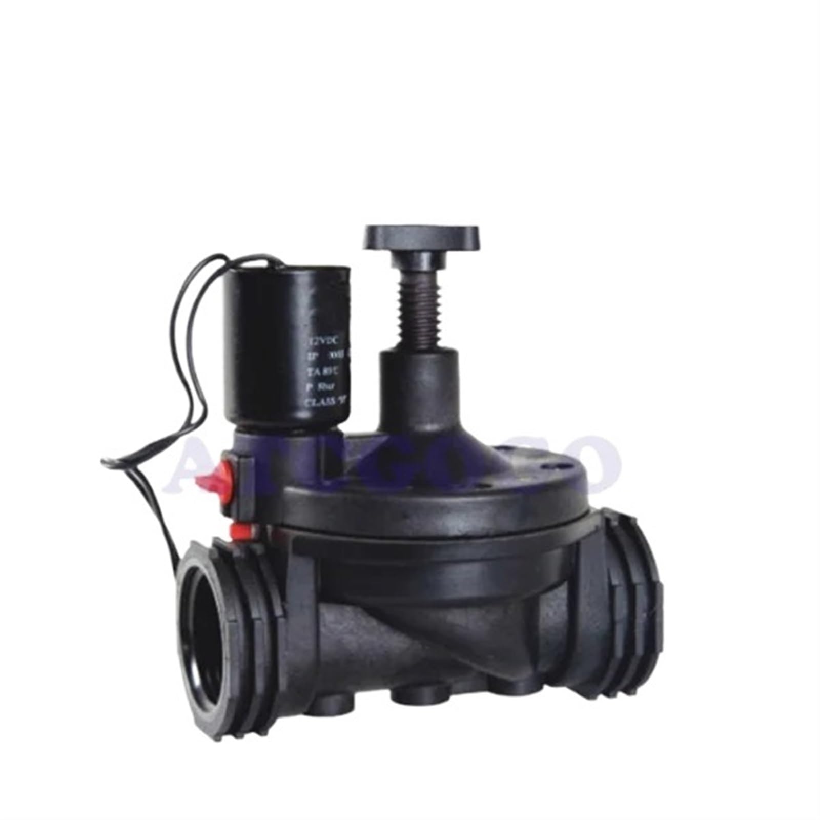Supply of Water-Saving Normally Closed Irrigation Valve with Adjustable Flow 2 Way Plastic Solenoid(AC220V,1 Inch)