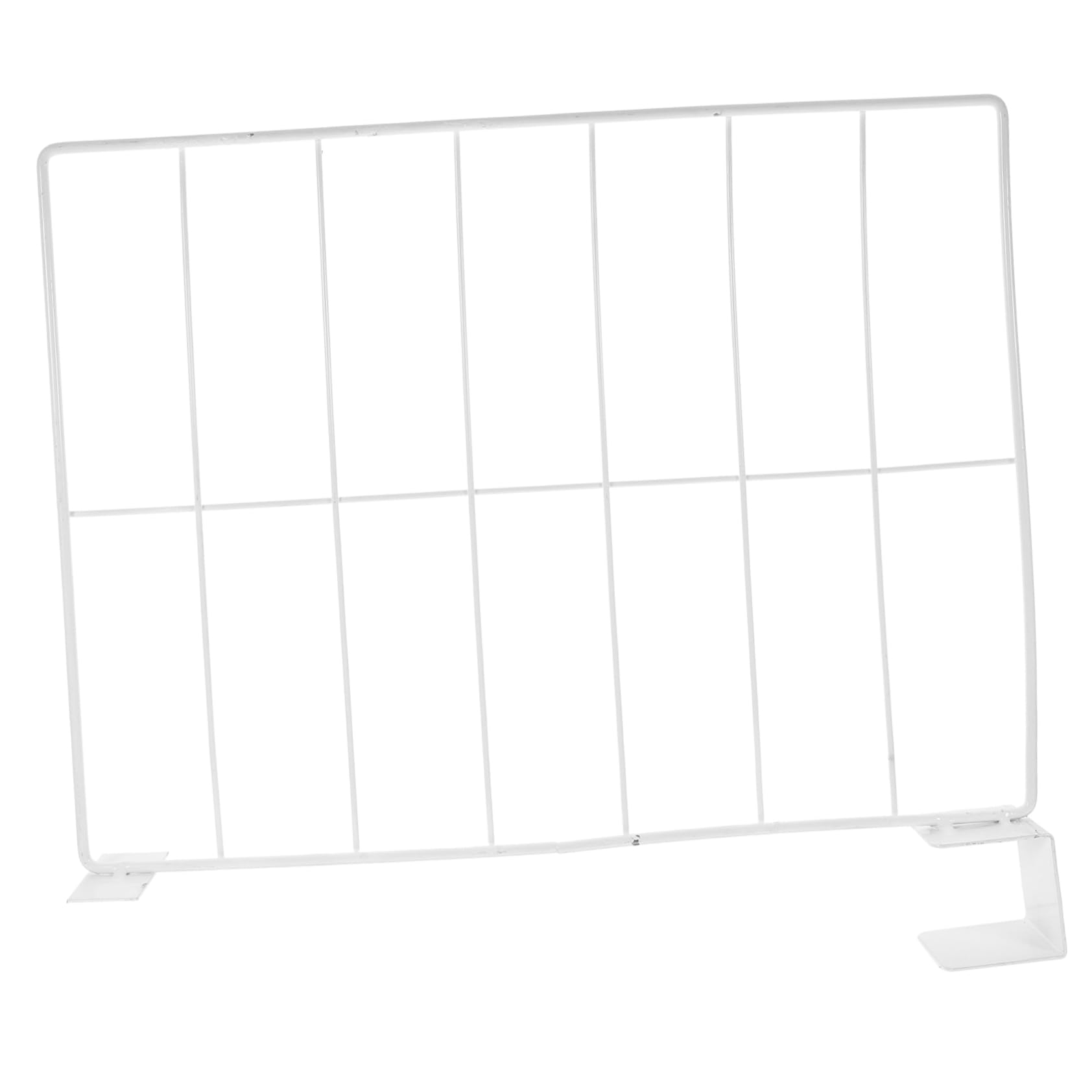 CHILDWEET Metal Shelf Divider for Closet Organization Iron Mesh Separator Tool Installation for Wardrobe Kitchen and Office Storage Long High