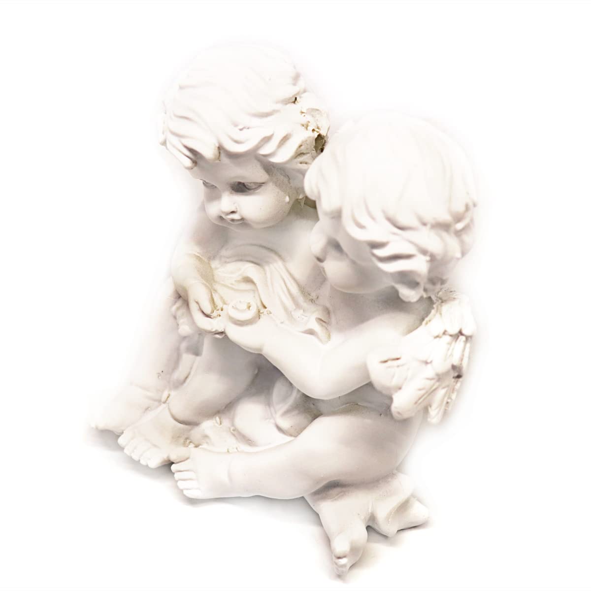 Amazon.co.jp: クラシック・エンジェル オブジェ 置物 （天使×ペア