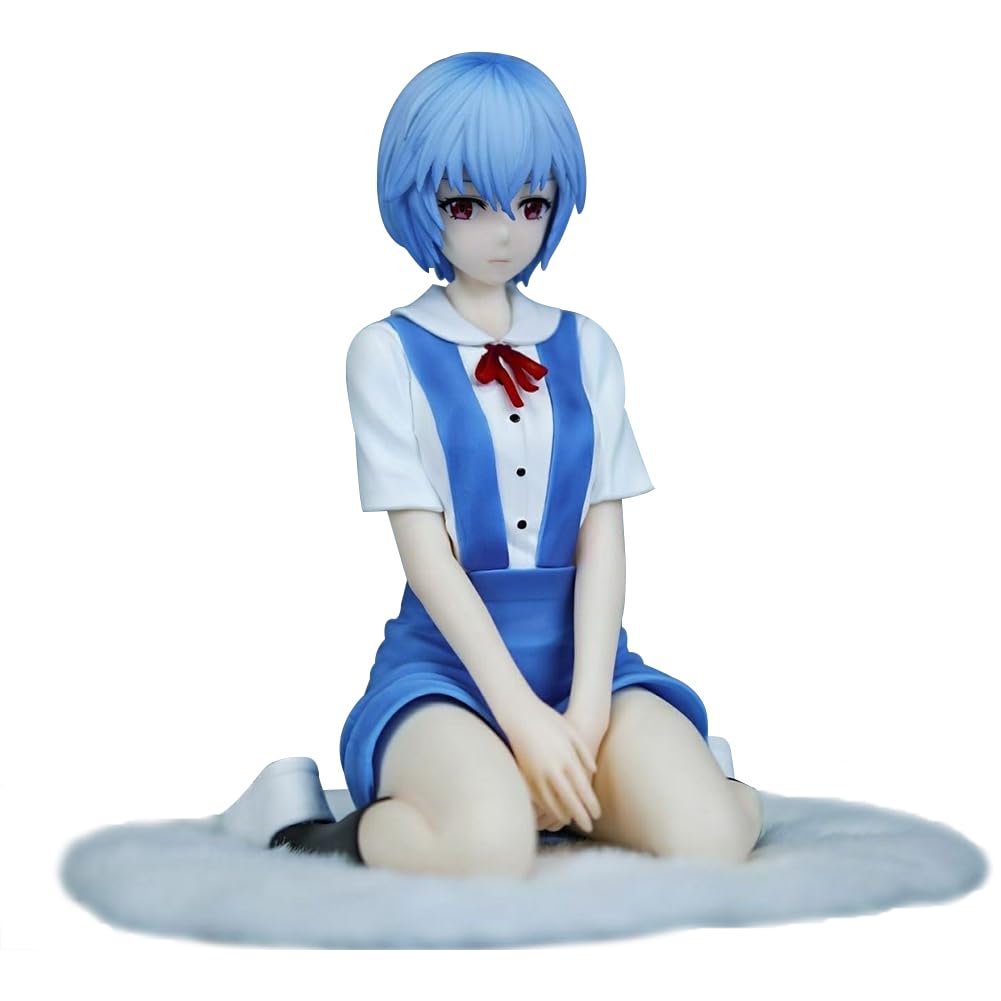 Jilijia Ayanami Rei Action Figure 14cm School Uniform Style Character Model Cute Anime Girl Figurine PVC Statue Ornament Gift โ image 1