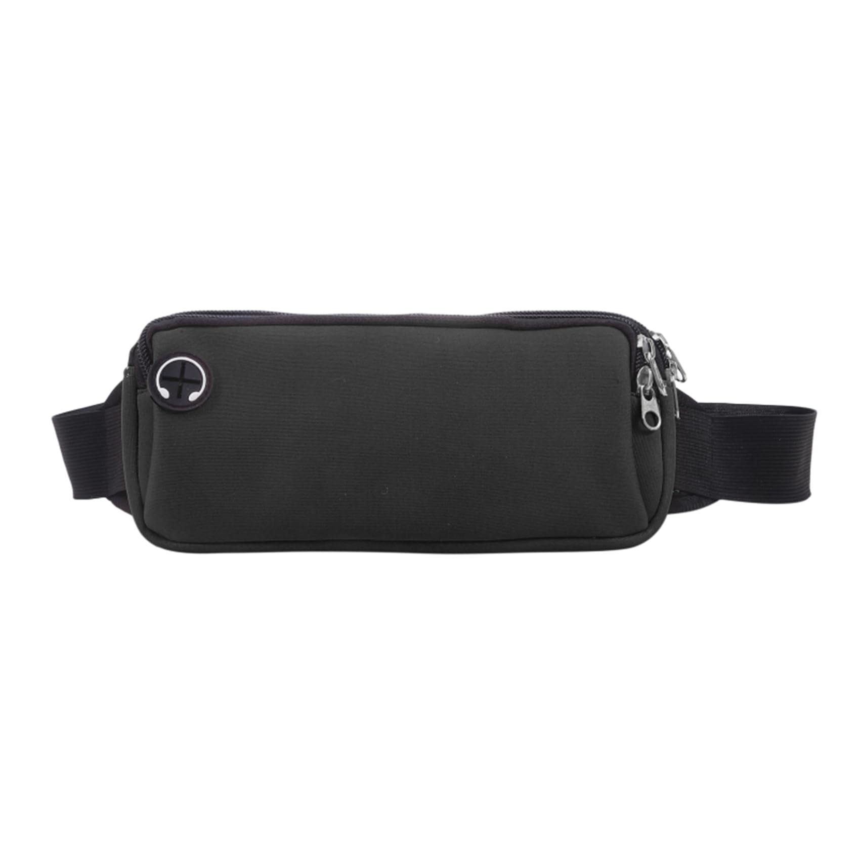 EFORPAD Fanny Packs for Women Men?Running Belt Bag with Adjustable Strap, Waist Pack Bag for Running Hiking Cycling Walking Traveling (Black)