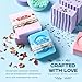 Soap Making Kit with Melt & Pour Base, Cutting Box, Molds, Fragrances - for Adults & Kids by Prime Creations.