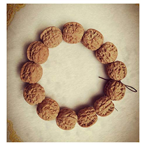 Preisvergleich Produktbild HongTeng Auto-Anhänger, Walnuss-Armband-Armband, klare Struktur, Durchmesser 31mm