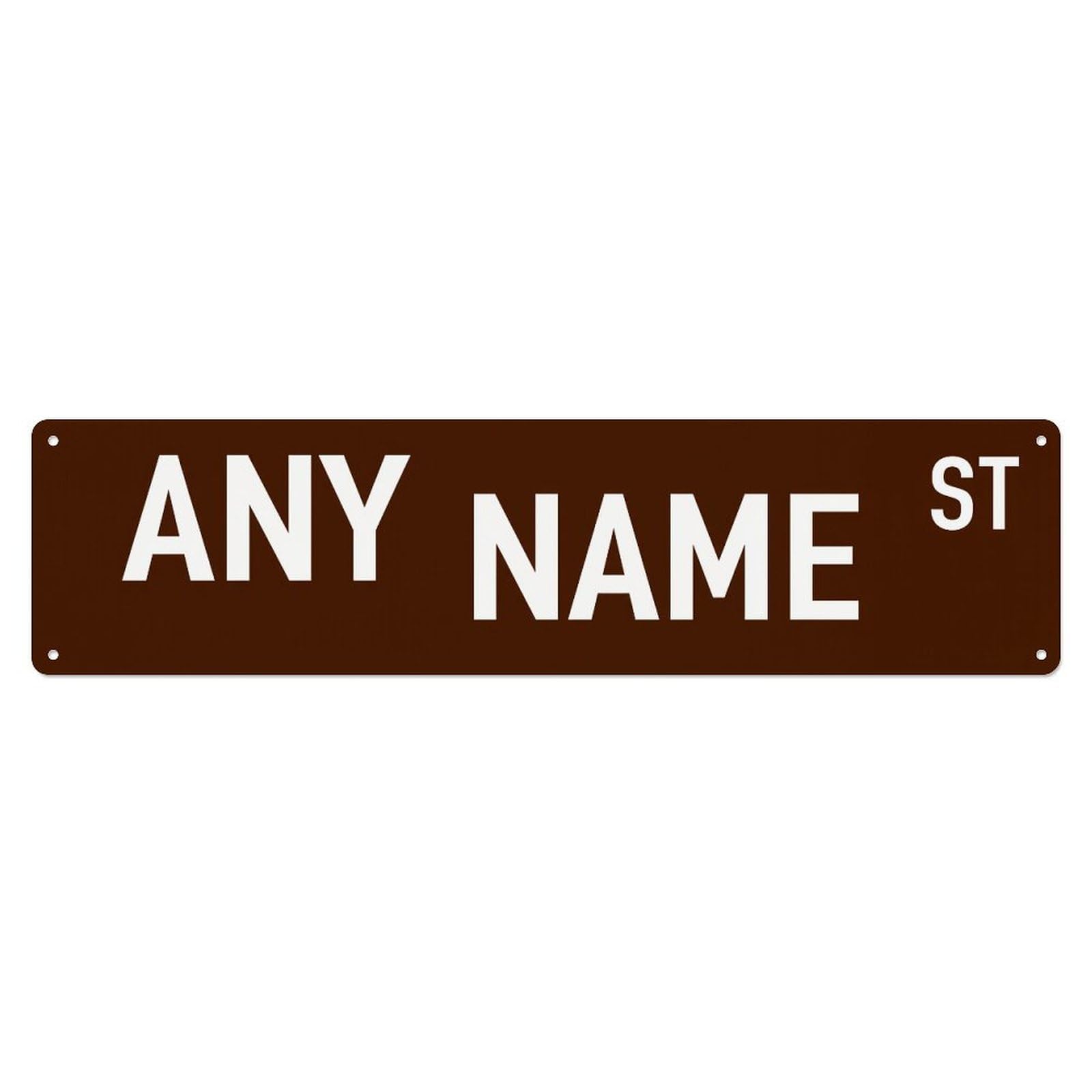 Any Name Street Sign Metal Tin Sign Plaque