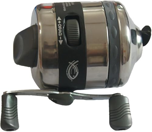 Miniatura 6 de Carrete de pesca JIEXI HWYP 40S Catapult de aluminio con arco de pesca, paquete de 1