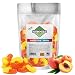 30ct Premium Hemp Gummies, Peach Rings- 100mg per Gummy Ring (3000 mg per Bag) - Organic Hemp - 0% THC - Relief for Stress, Pain, Inflammation, Anxiety, Depression, Nausea, Omega 3,6,9 and More