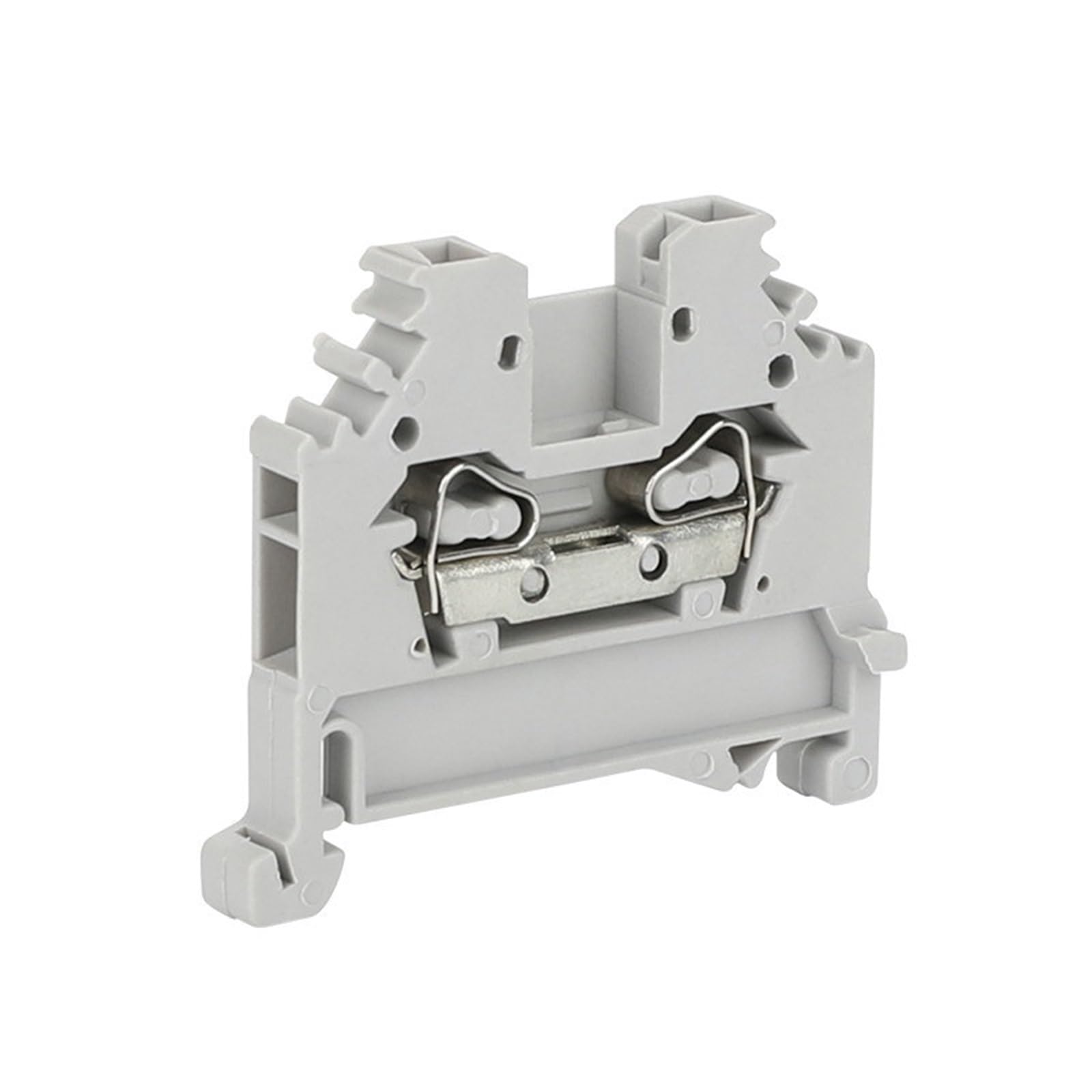 10 connettori a gabbia a molla 280-101, 2 conduttori, 5 mm², 280 101, binario DIN