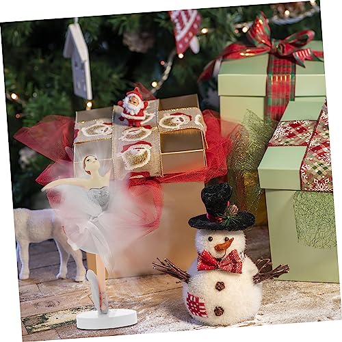 BESTOYARD 6 Conjuntos De Cupcake Decorações De Aniversário Casamento Tule Boneca Bailarina Reutilizá