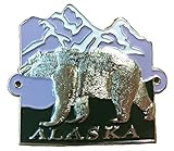 Alaska - Bear - Hiking Stick Medallion