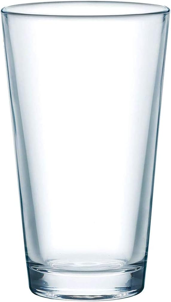 Toyo Sasaki Glass P-02116 Beer Glass, Craft Beer Glass, 16.2 fl oz (480 ml), Enjoy the Rich Scent of Beer, Beer Glass, Pint Glass, Stylish, Cup, Made in Japan, Dishwasher Safe