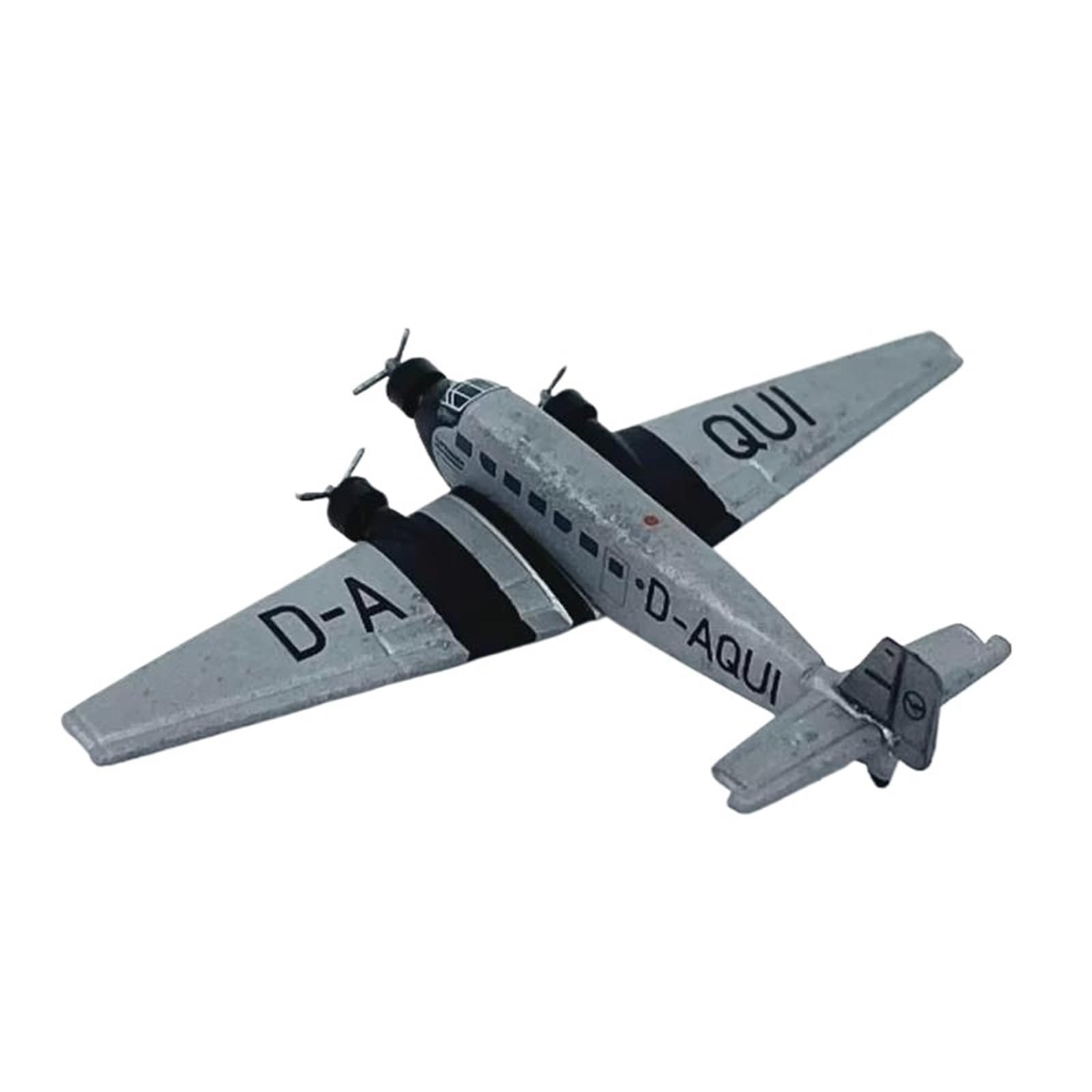 Modèle d'avion JU-52 Lufthansa 1:500 Junker métal moulé affichage bureau