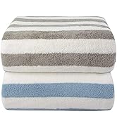 VIVOTE Microfiber Bath Towel Highly Absorbent Large Bathroom Towel Super Soft Shower Towels Quick...