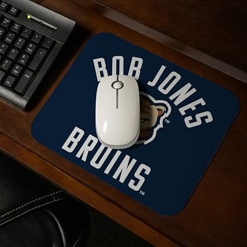 Miniatura 2 de Bob Jones University Bruins Logo Low Profile Thin Mouse Pad