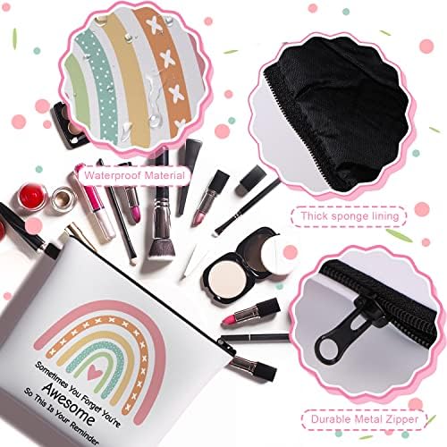 Make Up Bag Pamper Gifts for Women Birthday, Unique Friendship Gifts for Women Relaxation Small Travel Gifts for Her, Teacher Gifts Mum to Be Gifts Thank You Gifts Inspirational Gifts for Young Women
