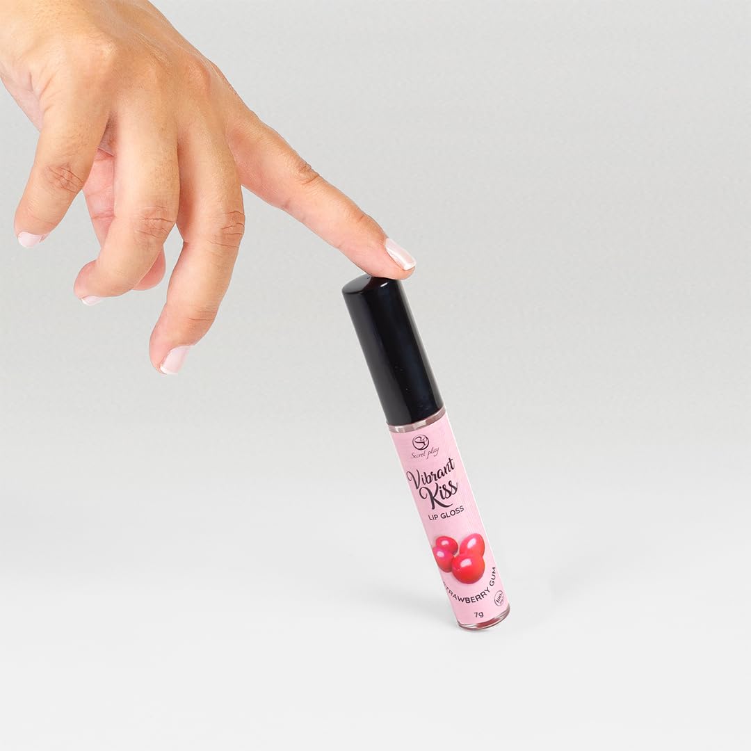 Lip Gloss Secretplay Sweet Popcorn - Brillant à Lèvres Vibrant, Goût Pop-corn, 10 Ml